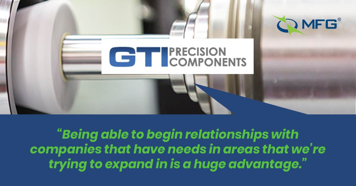 GTI Precision Machining uses MFG. Read More About Their Success. GTI Precision Machining Quoted Success