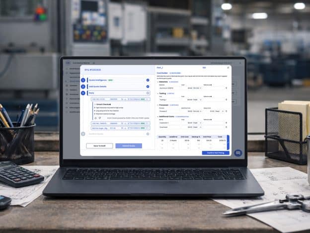 manufacturing quoting data